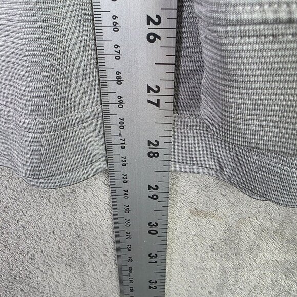 Mens Callaway Opti Dri Gray Polo Shirt 100% Polyester Long Sleeve Size L - Picture 7 of 8